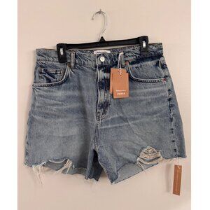NWT Reformation High-Rise Wilder Jean Shorts in Atwood [31]